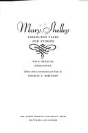 Cover of: Collected tales and stories by Mary Shelley