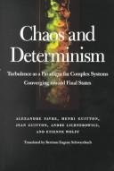 Cover of Chaos and Determinism by Alexandre Favre