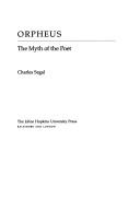 Cover of: Orpheus: the myth of the poet