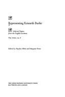 Cover of: Representing Kenneth Burke: Selected Papers from the English Institute