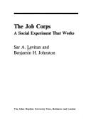 Cover of: The Job Corps: a social experiment that works