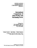 Cover of: International comparisons of real product and purchasing power