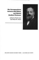 Cover of: Defining American psychology: the correspondence between Adolf Meyer and Edward Bradford Titchener