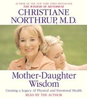 Cover of: Mother-Daughter Wisdom by Christiane Northrup