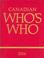 Cover of: Canadian Who's Who 2006 (Canadian Who's Who)