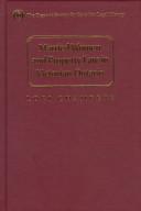 Cover of: Married women and the law of property in nineteenth-century Ontario.