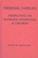 Cover of: Medieval Families: Perspectives on Marriage, Household, and Children (MART: The Medieval Academy Reprints for Teaching)