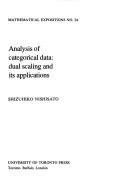 Cover of: Analysis of categorical data: dual scaling and its applications