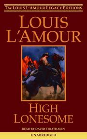 Cover of: High Lonesome (Louis L'Amour)