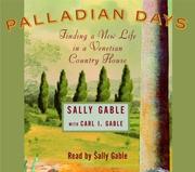 Cover of: Palladian Days by Carl I. Gable