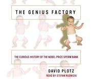 Cover of: The Genius Factory by David Plotz