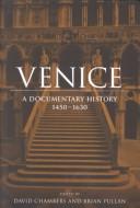 Cover of: Venice: A Documentary History, 1450-1630 (RSART: Renaissance Society of America Reprint Text Series) | 
