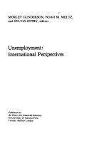 Cover of: Unemployment by Morley Gunderson, Noah M. Meltz