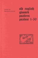 Cover of: Old English glossed psalters Psalms 1-50