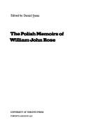 Cover of: Polish Memoirs by William John Rose