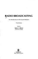 Cover of: Radio broadcasting: an introduction to the sound medium
