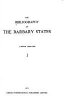 Cover of: The Bibliography of the Barbary States | 