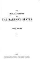 Cover of: The Bibliography of the Barbary States by R. Lambert Playfair