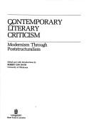 Cover of: Contemporary literary criticism: Modernism through poststructuralism