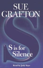 Cover of: S Is for Silence (Kinsey Millhone Mysteries) by Sue Grafton, Sue Grafton