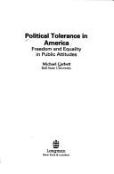 Cover of: Political tolerance in America by Michael Corbett
