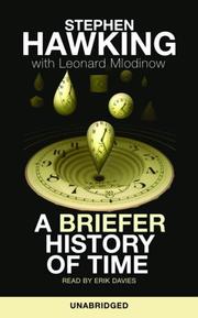 Cover of: A Briefer History of Time by Stephen Hawking, Leonard Mlodinow, Stephen Hawking, Leonard Mlodinow