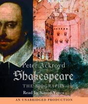 Cover of: Shakespeare by Peter Ackroyd