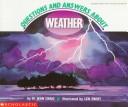 Cover of: Questions and Answers About Weather by M. Jean Craig
