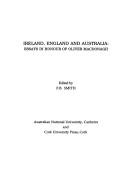 Cover of: Ireland, England, and Australia: essays in honour of Oliver MacDonagh