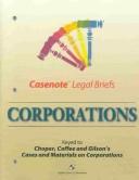 Cover of: Corporations: Choper Coffee & Gilson