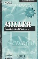 Cover of: 2003 Miller Complete Gaap Library