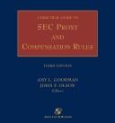 Cover of: A practical guide to SEC proxy and compensation rules by Amy L. Goodman, John F. Olson, editors.