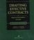 Cover of: Drafting Effective Contracts