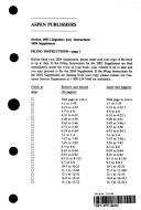 Cover of: Section 1983 litigation: jury instructions