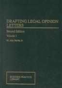 Cover of: Drafting Legal Opinion Letters by John M. Sterba