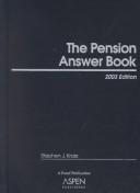 Cover of: The Pension Answer Book 2003 (Pension Answer Book, 2003)