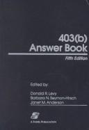 Cover of: 403(b) answer book