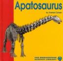 Cover of: Apatosaurus (Discovering Dinosaurs)
