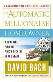 Cover of: The Automatic Millionaire Homeowner by David Bach