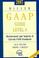 Cover of: 2005 Miller GAAP Guide Level A