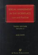 Cover of: Sexual Harassment in the Workplace: Law and Practice