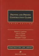 Cover of: Proving & Pricing Construction Claims: 2004 Cummulative Supplement