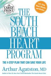 Cover of: The South Beach Heart Program by Arthur Agatston