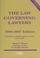 Cover of: The Law Governing Lawyers