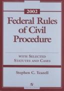 Cover of: Federal Rules of Civil Procedure, 2002