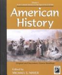 Cover of: Perspectives on History - American History Volume I