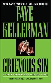 Cover of: Grievous Sin (Peter Decker/Rina Lazarus Novels) by Faye Kellerman