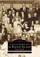 Cover of: ITALIAN-AMERICANS IN RHODE ISLAND VOL 2  (RI)