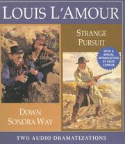 Cover of: Down Sonora Way/Strange Pursuit | Louis L