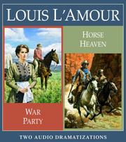 Cover of: War Party/Horse Heaven (Louis L'Amour)